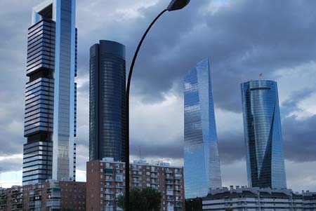 Vistas des de Madrid desde  Chamartin