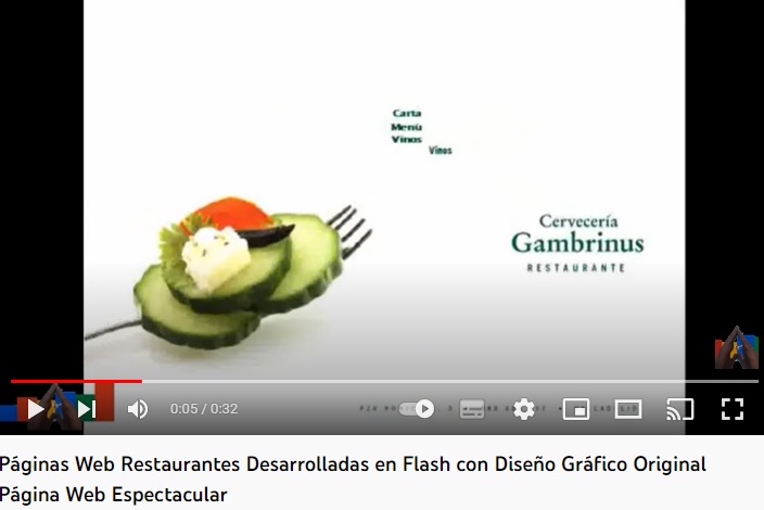 paginas web restaurantes Valladolid video YouTube